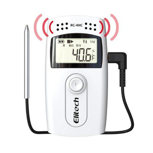 Elitech RC-4HC - nhiệt ẩm kế tự ghi có cảnh báo không dây